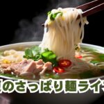 夏のサッパリ麺ライフ