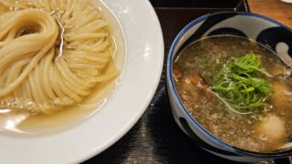 噂の昆布水つけ麺