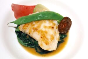 真っ黒こげのフランス料理